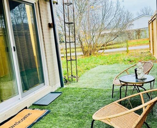 Cozy private backyard garden studio