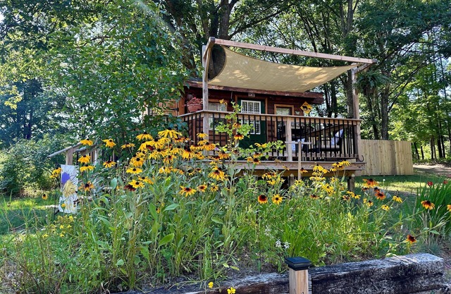 Cozy, quiet and comfortable real log cabin close to all the up north fun!