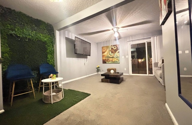 Cozy Retreat w/ LED & Balcony