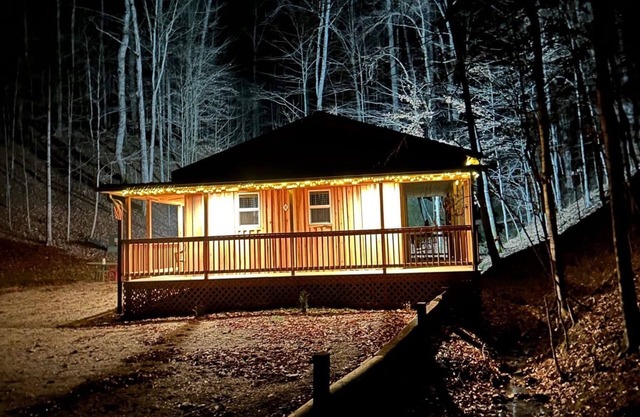Cozy River front cabin w/Private natural spring. Pet Friendly!