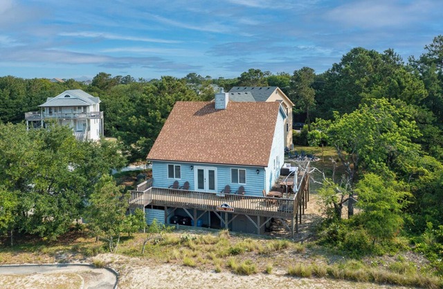 Cozy soundside Duck home w/ community pool and tennis!