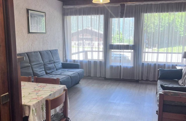 Estudio acogedor para 4 pers, a pie de pista, admite mascotas, parking