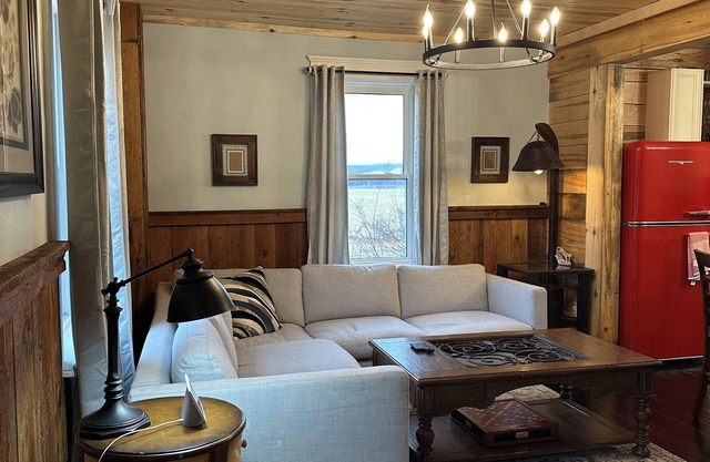 Cozy, stylish, century home located just steps from Mount St Louis ski hill!