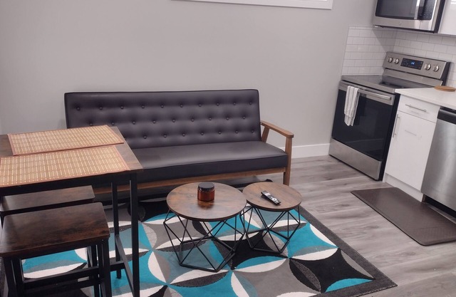 Cozy two-bedroom basement legal suit, with side entrance.