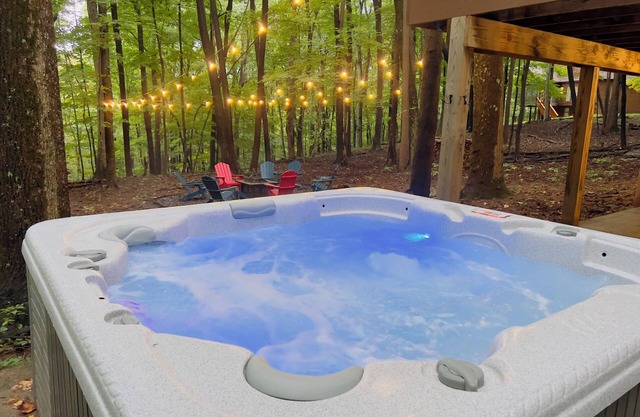 Cozy Wooded Retreat near Cacapon State Park w/Fire Pit. Pet-Friendly!