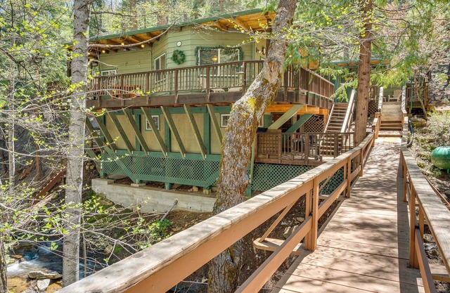 Creekside Cabin By Calaveras Big Trees State Park
