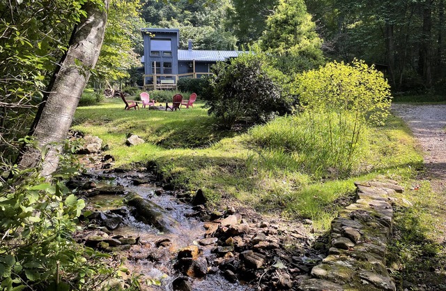 Creekside cottage central to the best of WNC
