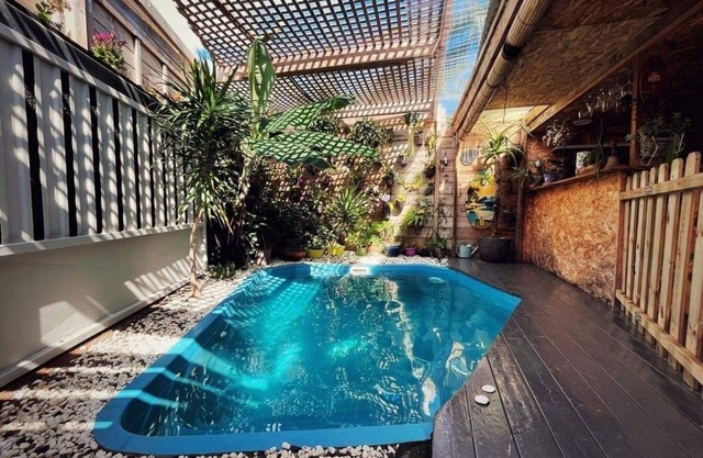 Varangue criolla con piscina climatizada / balneoterapia en el sur salvaje