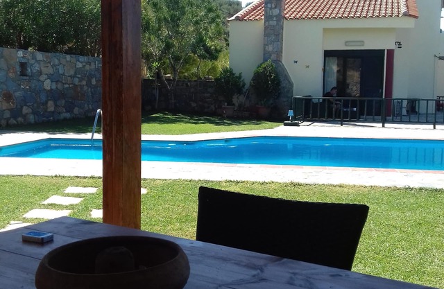 Creta-Lassithi- Pueblo costero Villa Milatos hasta 16 personas, piscina