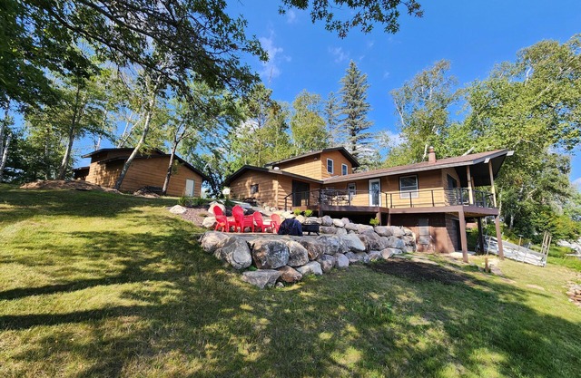 Crosslake Cabin on the Whitefish Chain - Little Pine Lake Dream Island Lake Home