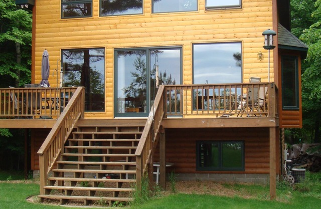 Casa de 4 dormitorios en Crosslake, 3000 pies cuadrados.