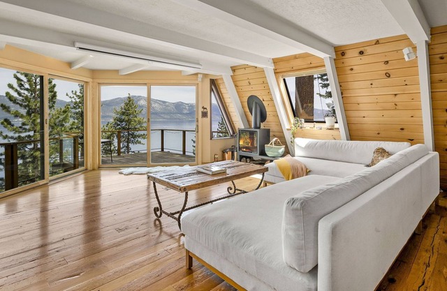 Crystal Bay house with panoramic lake view