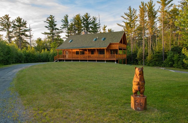 Cabaña de madera personalizada cerca de Mt Washington, Bretton Woods, cañón, Franconia, Belén
