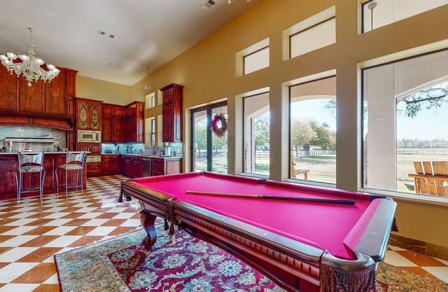 Custom Italian Castle on Ranch with Rooftop Deck, Dance Studio - Dog-Friendly