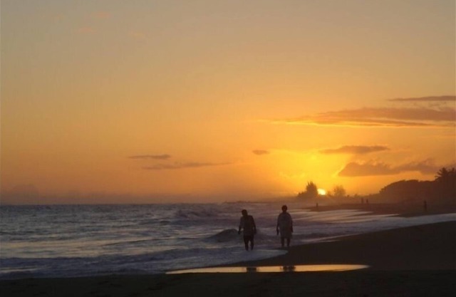 Custom Ocean View Cottage con A / C, 100 pasos de la playa ... Puestas de sol - TVNCU # 5016