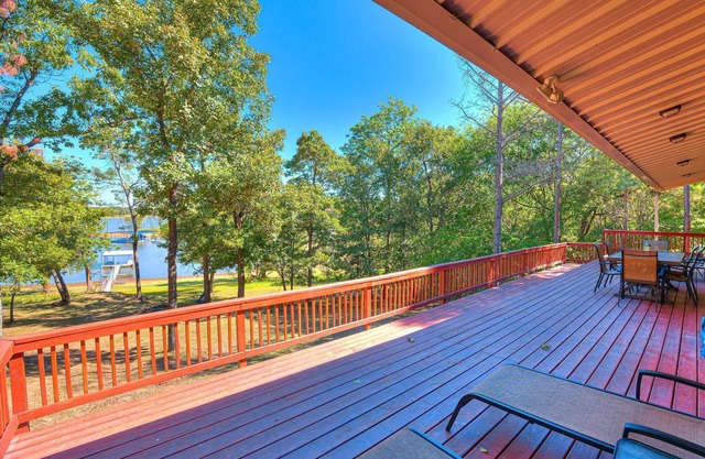 Custom Waterfront Cabin with Private Boat Dock