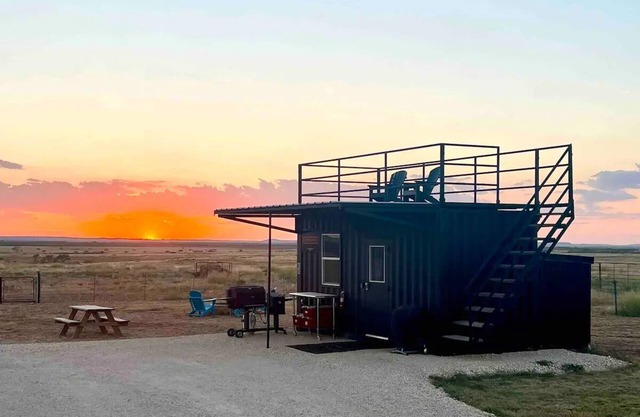 Cute Container Cabin on Ranch w/ 90 Rescue Donkeys