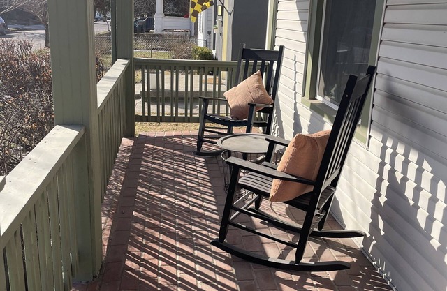 Cute, Cozy, and Convenient, with a fenced back yard and front porch!