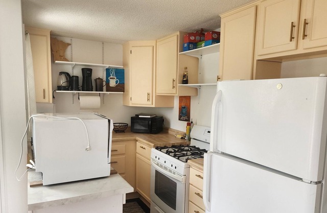 Cute, cozy, colorful, small duplex unit
