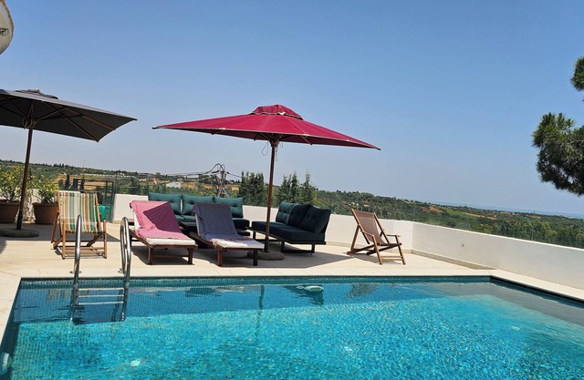 Dar El Bondek villa de compagne Foret jaccuzi swimming pool compagne garden