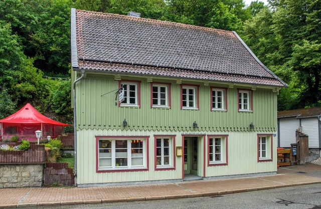 Apartamento 'Altes Höhlenführerhaus' con vistas a la montaña, terraza compartida y Wi-Fi