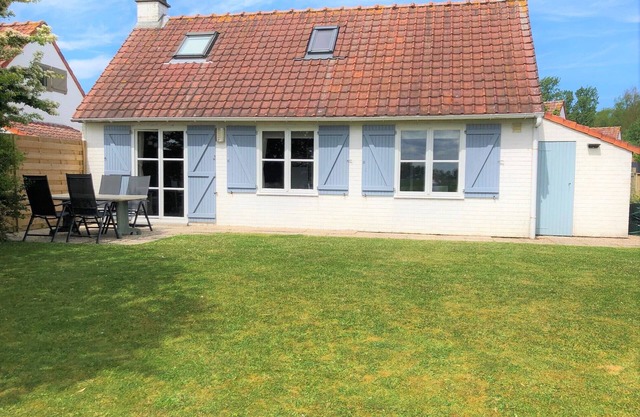De Panne: 6 pers. casa de pescadores en el dominio con piscina en Plopsaland WiFi gratis