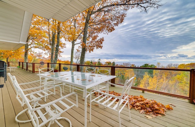Pet-Friendly Michigan Home w/ Deck & Views!