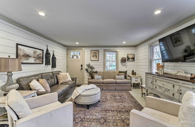 Deck + Views: Spacious Newland Home!