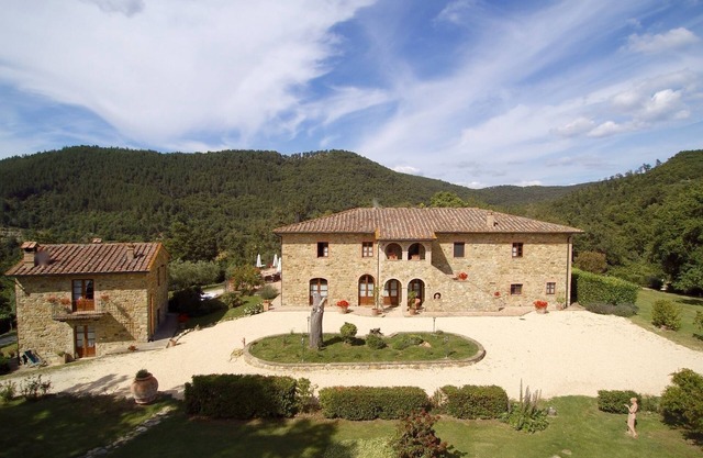 Encantadora villa en el corazón de la Toscana.
