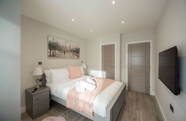 Apartamento-De Lujo-Baño con ducha