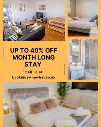 Deluxe 2 Bed Apartment- Near Heathrow, Legoland, Windsor Slough