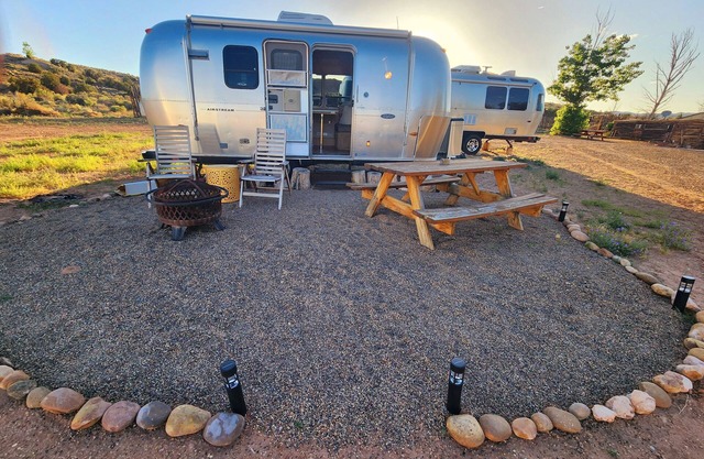 Deluxe 20 foot Airstream at Paria River Ranch