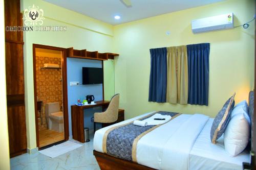 Deluxe AC Room by Omicron Comforts-Manyata Tech Park