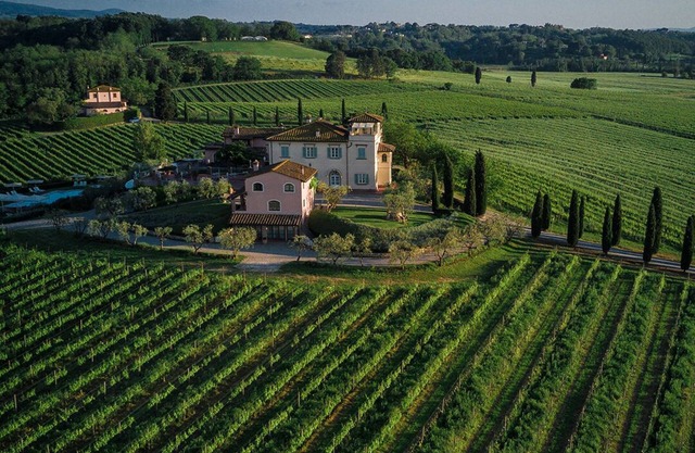 Deluxe apartment in the organic wine-farm of Poggio al Casone