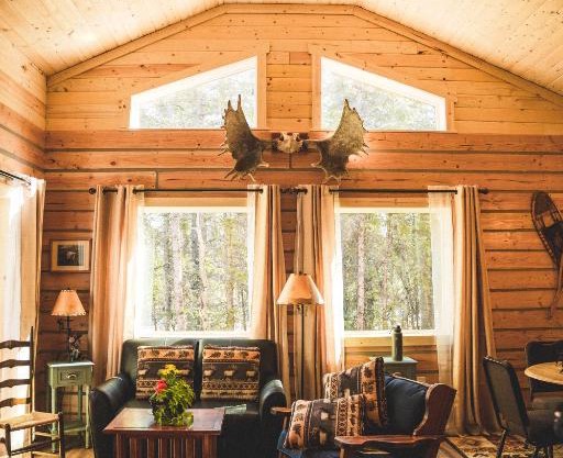Denali Wild Stay - Moose Cabin, Free Wifi, 2 private bedrooms, sleep 6