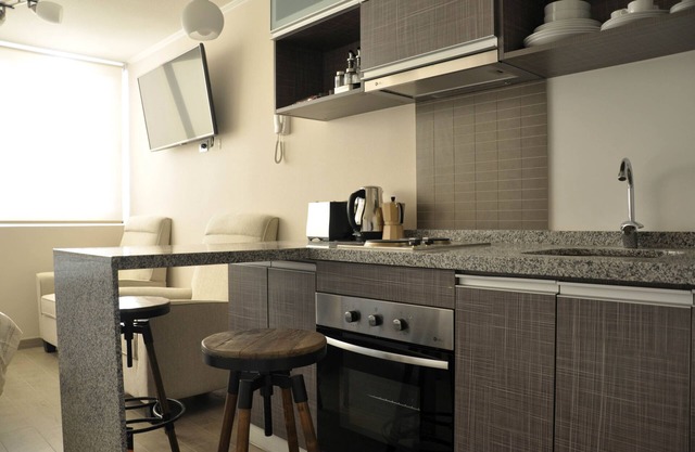 Departamento estudio full equipado central con estacionamiento incluido
