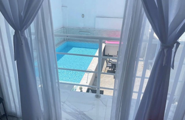 Departamento La Punta B - Piscina - Zona parrilla