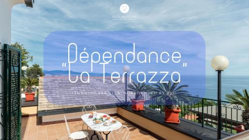 Dépendance La Terrazza with stunning seaview