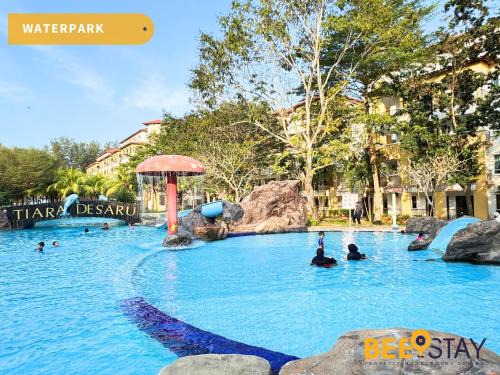 Desaru Tiara Beach Resort Pool View 3-5PAX