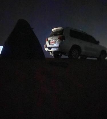 Desert camping trips by car