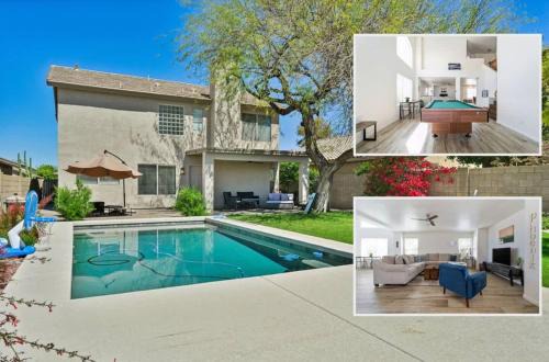 Desert Oasis with Pool & Pool Table Full Kitchen