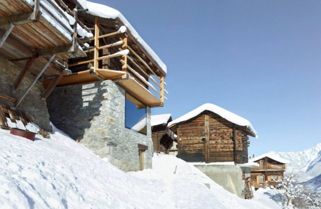 Chalet de diseño en un entorno idílico.
