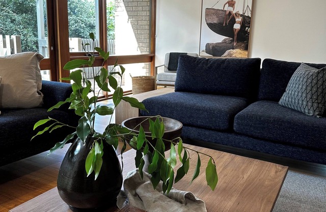 Designer home surrounded by beautiful garden- secure parking, remote check in
