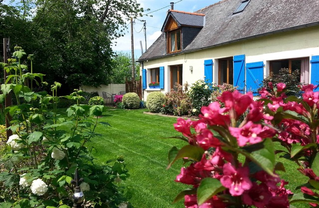 Casa de vacaciones independiente en la bahía del Mont Saint Michel