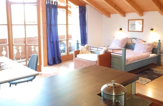 Die Kräutervilla. 1-zimmer-apartement mit Balkon und Bergblick für 2 Personen