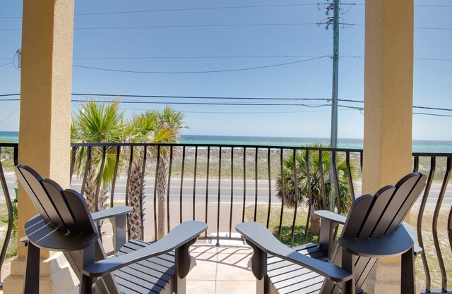 Caminar a la playa 3 Story Home! 2 balcones con vistas al golfo!