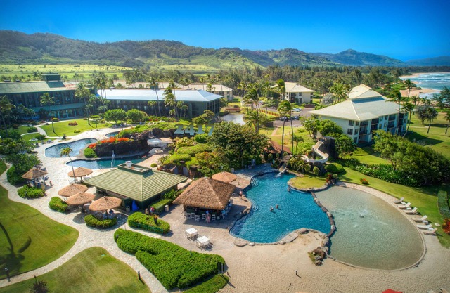 ~ 4 estrellas Lihue Oceanfront Resort, vino gratis + Chocs + Snacks ~