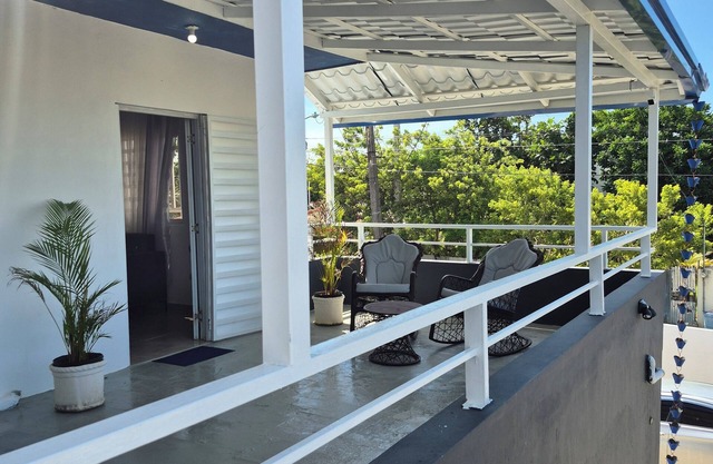 Quiet and clean 2-bedroom apartment in Nagua Suburb with AC and private parking