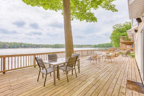 Dock and Views Scenic Lakefront Escape in Harrison