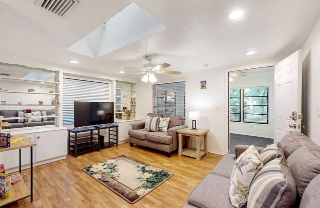 Dog-friendly home near the beach with screened pool, steam shower, AC, & W/D